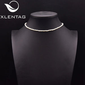 Freshwater Pearl Necklace Women's Wedding Engagement Anime Horn