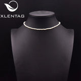 Freshwater Pearl Necklace Women's Wedding Engagement Anime Horn