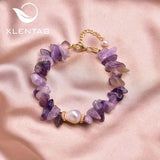 Purple Stone Bracelet Anime Pearls Friendship Romantic Boho Jewelry