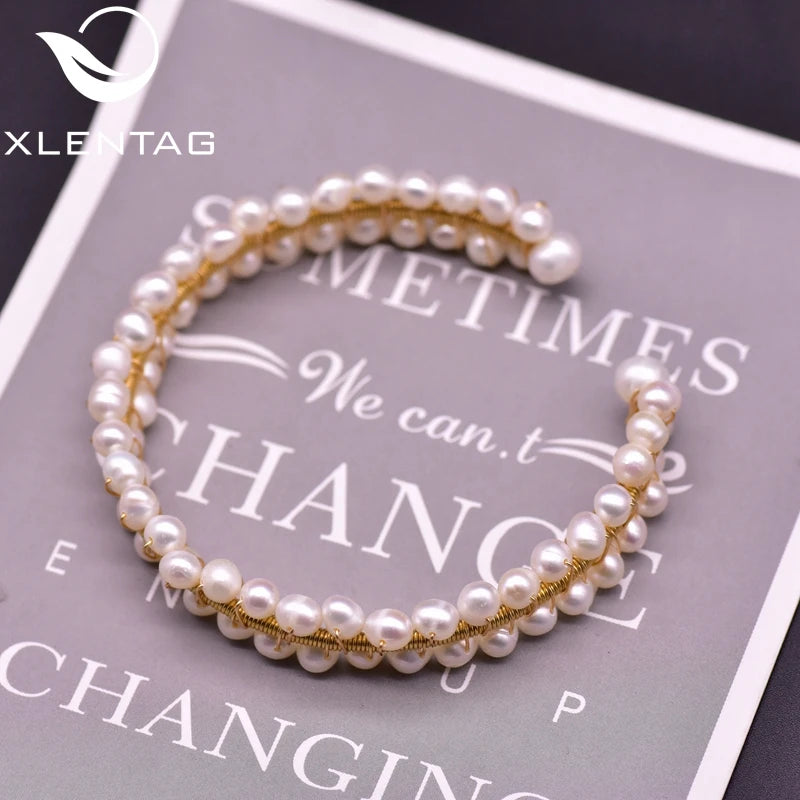 Natural Pearls Couple Bracelets For Women Bohemian Wedding