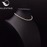 Natural Fresh Water Pearl Necklace Wedding Party Gift GN0263B