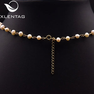 Natural Fresh Water Pearl Necklace for Women