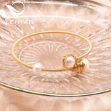 Pearl Cuff Bracelet Joyeria GB0185