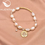 Natural Baroque Pearl Spider Stretch Bracelet for Women