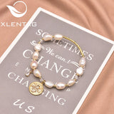 Natural Baroque Pearl Spider Stretch Bracelet for Women