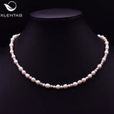 Natural Freshwater Pearls Choker Necklace Wedding Jewelry