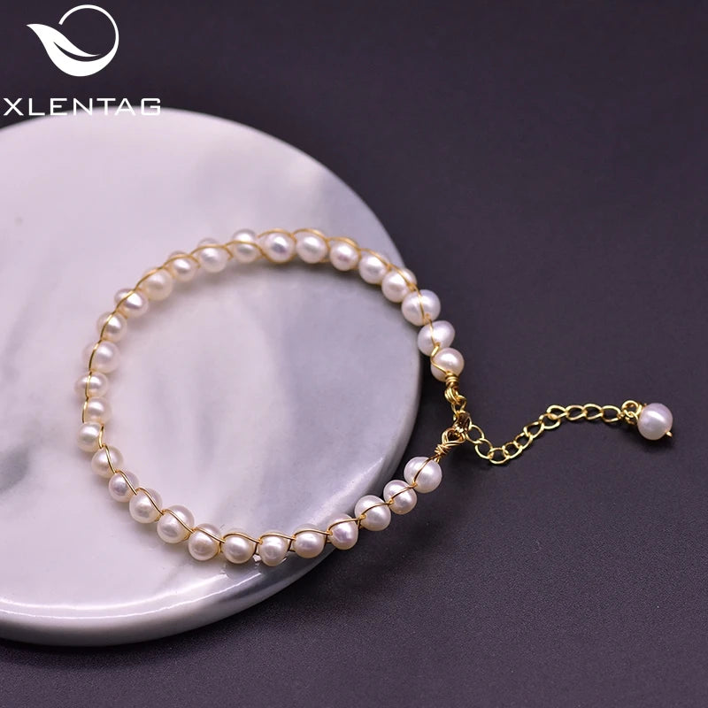 Freshwater Pearl Bracelet Beads Fairy Wedding Love Jewellery