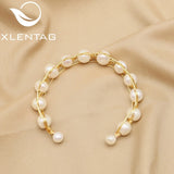 Freshwater Pearls Adjustable Women Bracelet Cuff Charm Jewelry