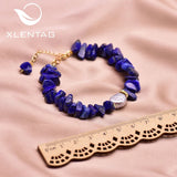 Lapis Lazuli Pearl Women Bracelet Evil Eye Stone Jewelery