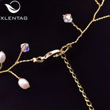 Natural Pearls Statement Choker Necklaces for Women