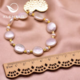 Baroque Pearl Couple Bracelet Girl Friendship Wedding Love Gift Bohemian Jewelry