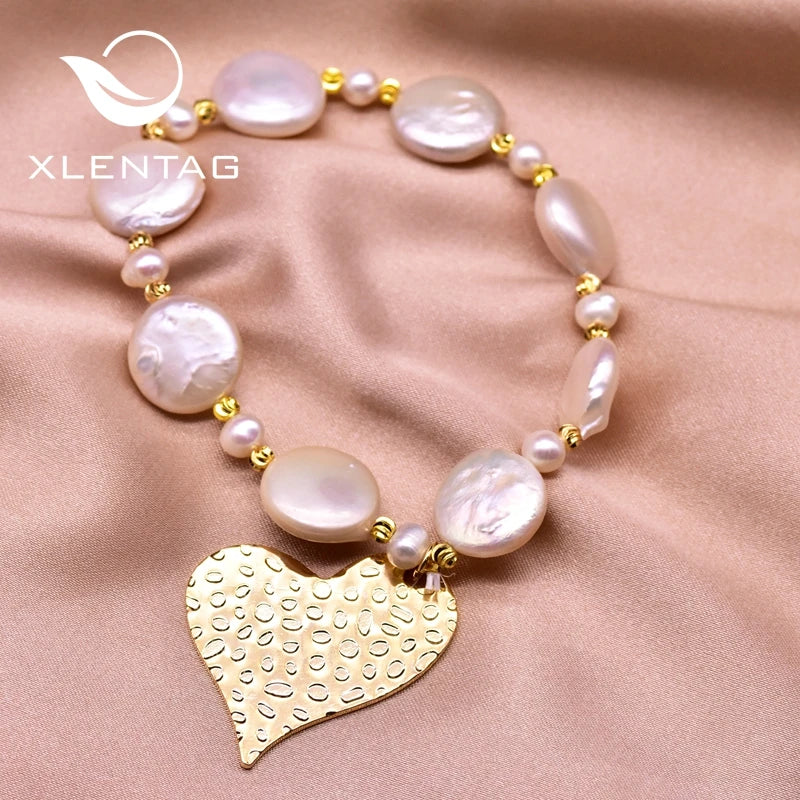 Baroque Pearl Couple Bracelet Girl Friendship Wedding Love Gift Bohemian Jewelry