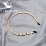 Natural Freshwater Pearls Hair Bands For Woman Korea Art Jewelry