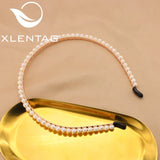 Natural Freshwater Pearls Hair Bands For Woman Korea Art Jewelry