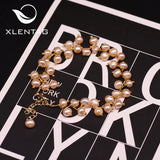 Yellow Pearl Double Layer Bracelet - Anniversary Women Jewelry