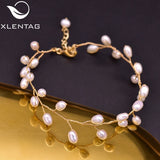Freshwater Pearl Plant Bracelet Leaf Tree Branch Beat Party