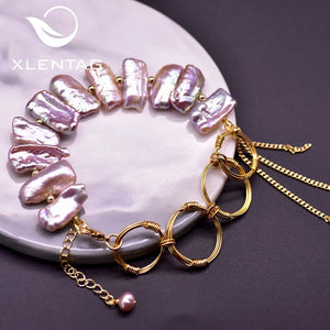 Baroque Pearl Girl Bracelet Party Gift Bohemian Jewelry