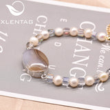 Fresh Water Pearls Strand Bracelet Vintage Stone Jewelry