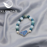 Sea Crystal Natural Pearls Women's Bracelets Romantic Charm Retro Pinecone