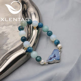 Sea Crystal Natural Pearls Women's Bracelets Romantic Charm Retro Pinecone