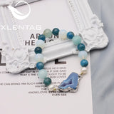 Sea Crystal Natural Pearls Women's Bracelets Romantic Charm Retro Pinecone