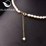 Coral Pink Embossed Pearl Clavicle Chain Women Retro Jewelry