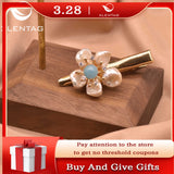 Freshwater Pearl Flower Hairpin for Women GH0024A