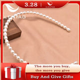 Freshwater Pearl Hair Band Birthday Party Gift GH0057