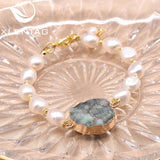 Xlentag Crystal Baroque Pearl Bracelet Adjustable Women Gift