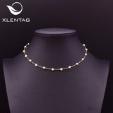 Xlentag Freshwater Pearl Necklace Wedding Engagement Gift