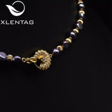 Freshwater Colorful Pearls Necklace for Women GN0246