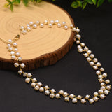 Xlentag Pearl Choker Necklace Women Wedding Fine Jewelry