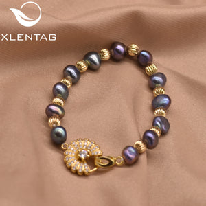 Natural Freshwater Pearl Bracelet for Women GB0949