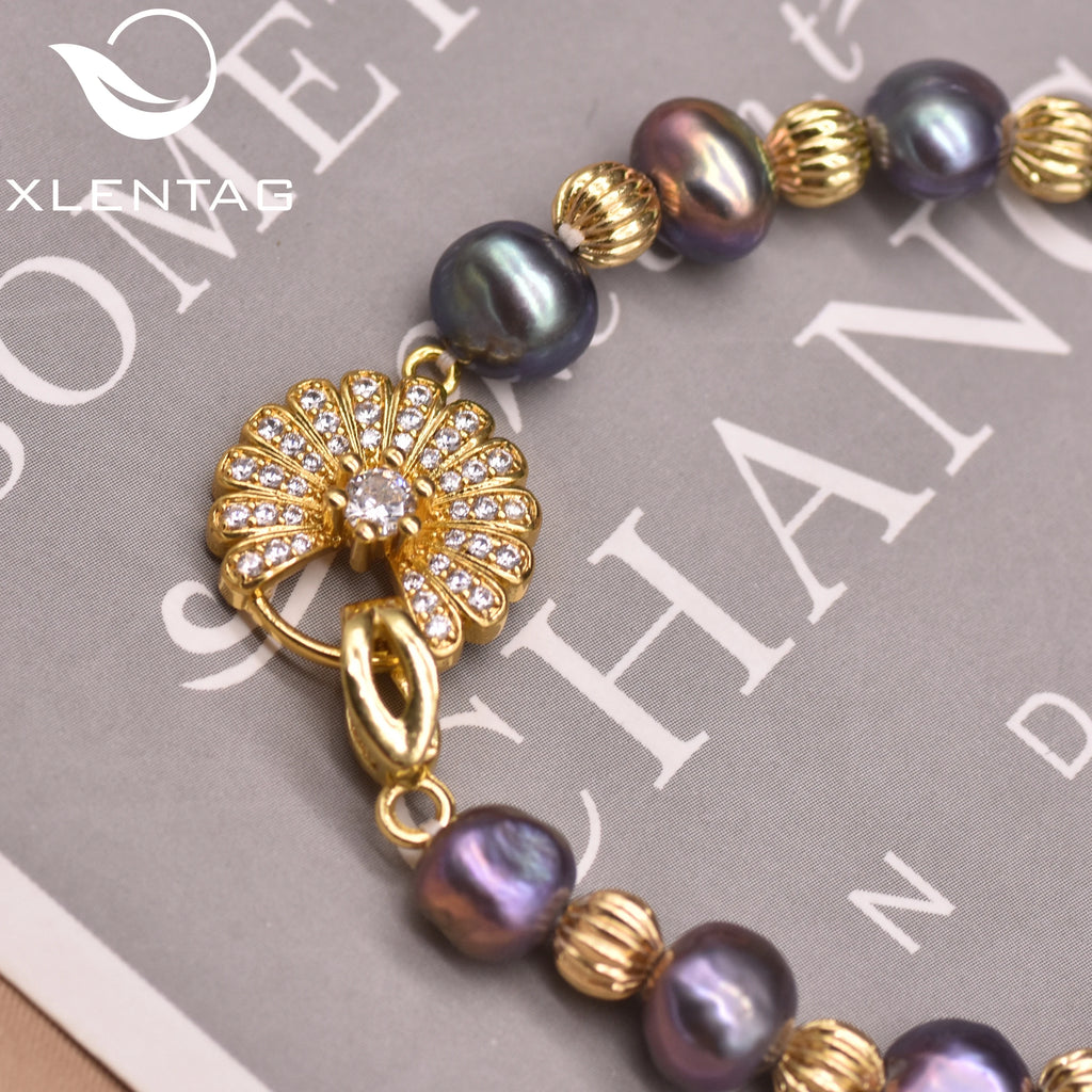 Natural Freshwater Pearl Bracelet for Women GB0949