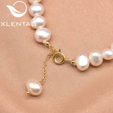 Xlentag Pearl Chain Bracelet Retro Jewelry Gift GB0967