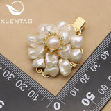 Natural Freshwater Pearl Double Flower Hairpin for Women