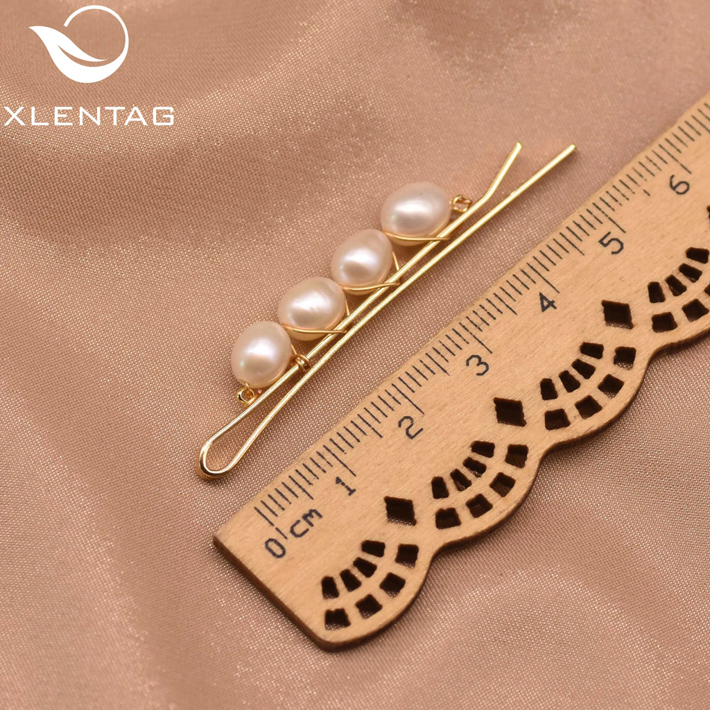 Natural Freshwater Pearl Hairpin Women's Hair Accessories GH0028B