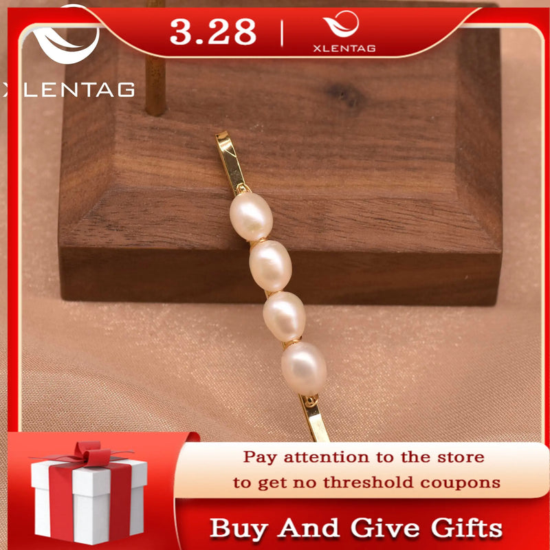 Natural Freshwater Pearl Hairpin Women's Hair Accessories GH0028B