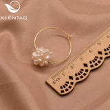 Freshwater Pearl Butterfly Shape Stud Earrings GE1001A