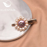 Pearl Sun Flower Hairpin - Woman Birthday Gift
