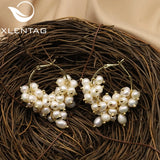 Freshwater Pearl Earrings Wedding Party Jewelry