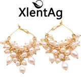 Freshwater Pearl Earrings Wedding Party Jewelry
