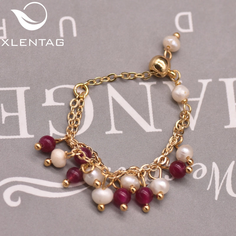 Xlentag Freshwater Pearl Rings Wedding Jewelry