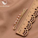 Freshwater Purple Pearl Hairpin Stylish Gift Jewelry