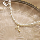 Xlentag Natural Freshwater Pearls Women's Necklace
