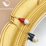 Xlentag Asymmetrical Christmas Drop Earrings GE1142