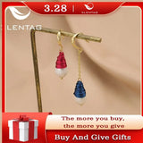 Xlentag Asymmetrical Christmas Drop Earrings GE1142