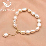 Natural Pearl Beaded Friendship Bracelet Jewelry GB0966