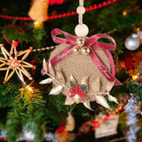 Xmas Hanging Decoration Wooden Decor Pendant