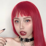 Punk Heart Buckle Women Necklace Rock Leather Rope Chains